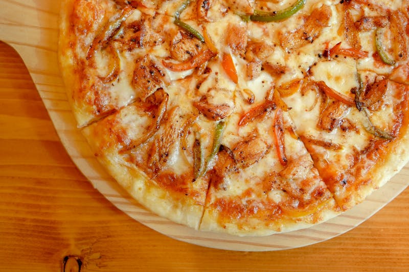 Nashville Hot Chicken pizza with pickles